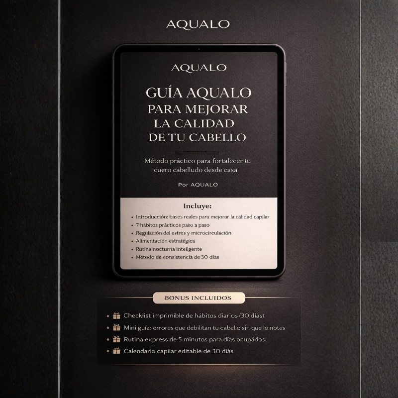 Guía AQUALO para Mejorar la Calidad de tu Cabello | Método práctico en casa