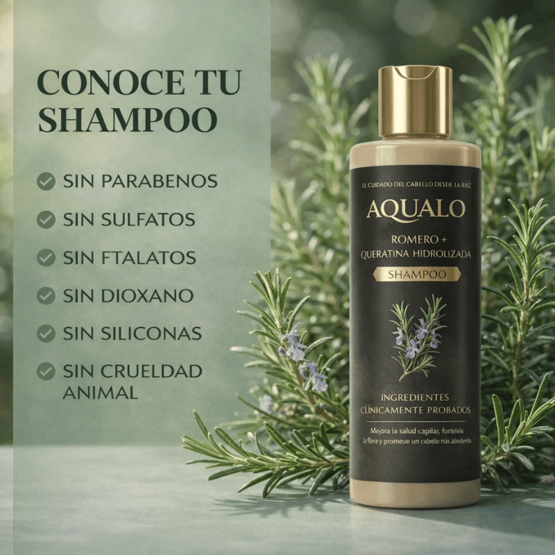 AQUALO™ Shampoo Anticaída y Crecimiento